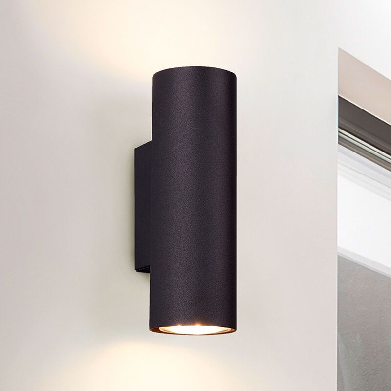 Black up down wall light modern, Kaso Black up down wall light modern, Kaso