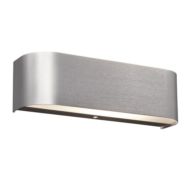 Grey up down wall light glass, Tomaso, 3,1W, 3000K LED