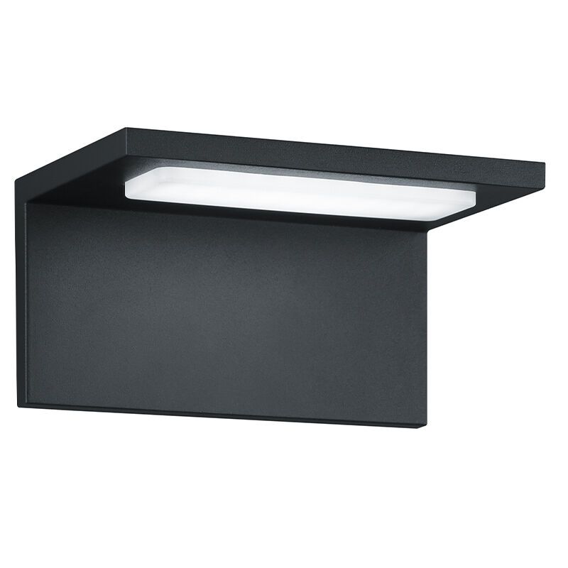 White outdoor light aluminium, Elonzo, 6,5W, 3000K LED, IP54