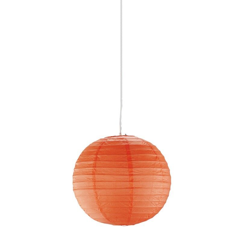 Paper pendant light orange, Louisville Paper pendant light orange, Louisville