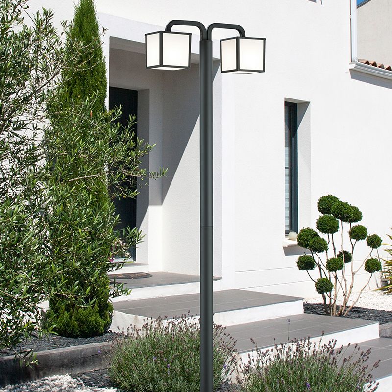 Anthracite outdoor light aluminium, Carmen, IP54