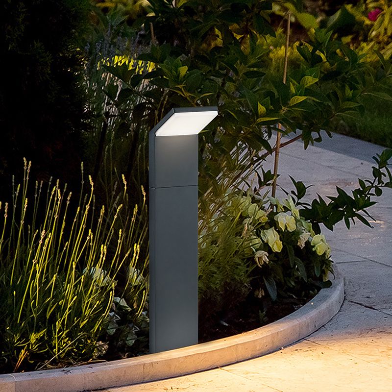 Black outdoor light modern, Solana, 9W, 3000K LED, IP54