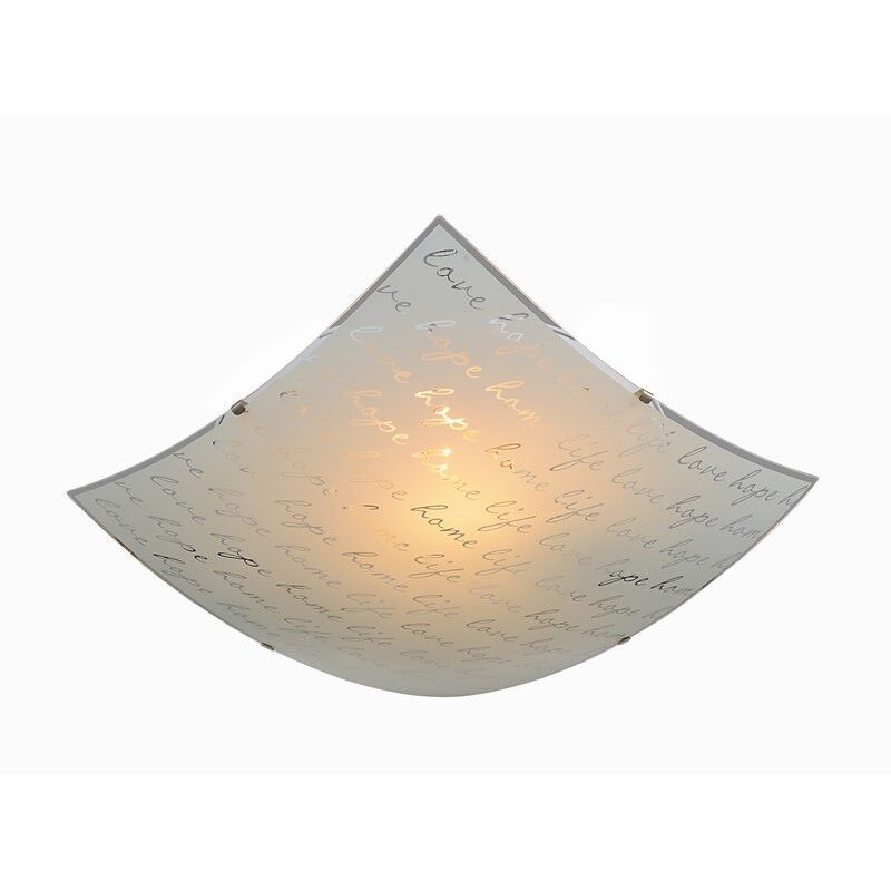 White flush ceiling light classic, Anna White flush ceiling light classic, Anna