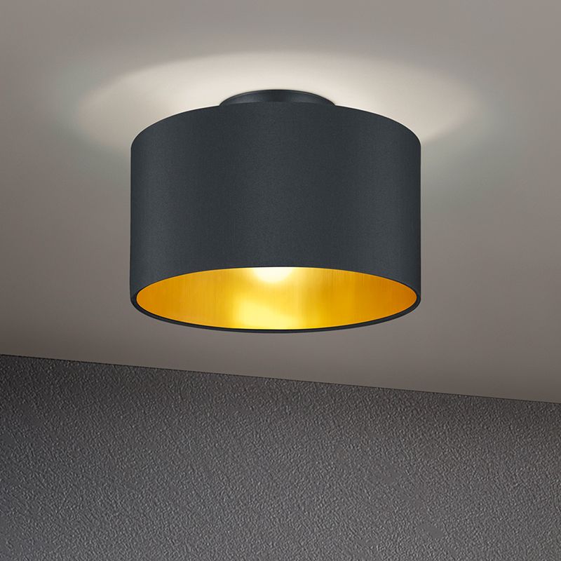 Black flush ceiling light modern, Jeany