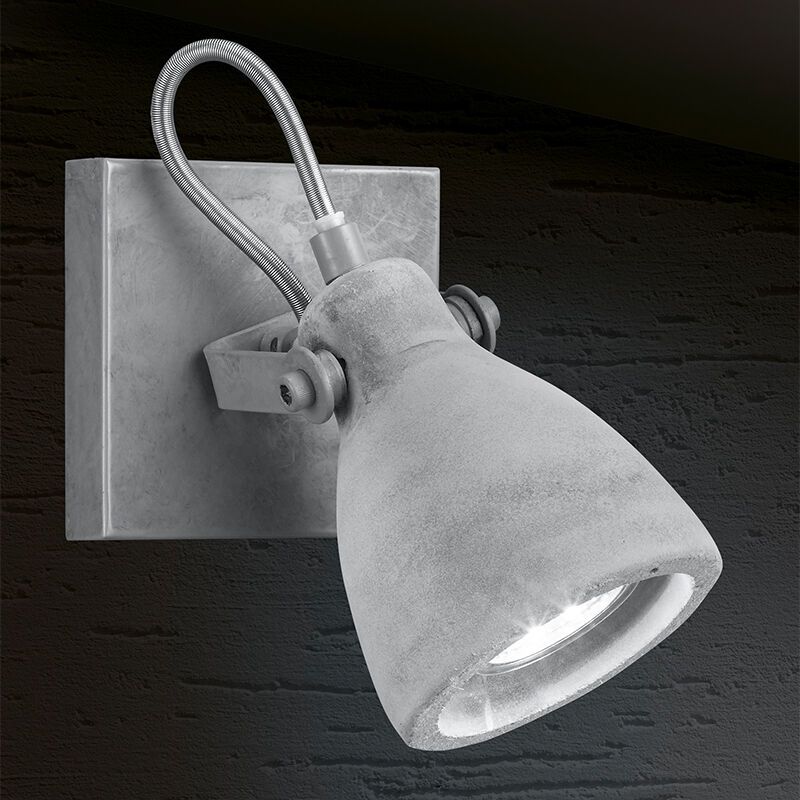 Concrete wall spotlight grey, Lamija Concrete wall spotlight grey, Lamija
