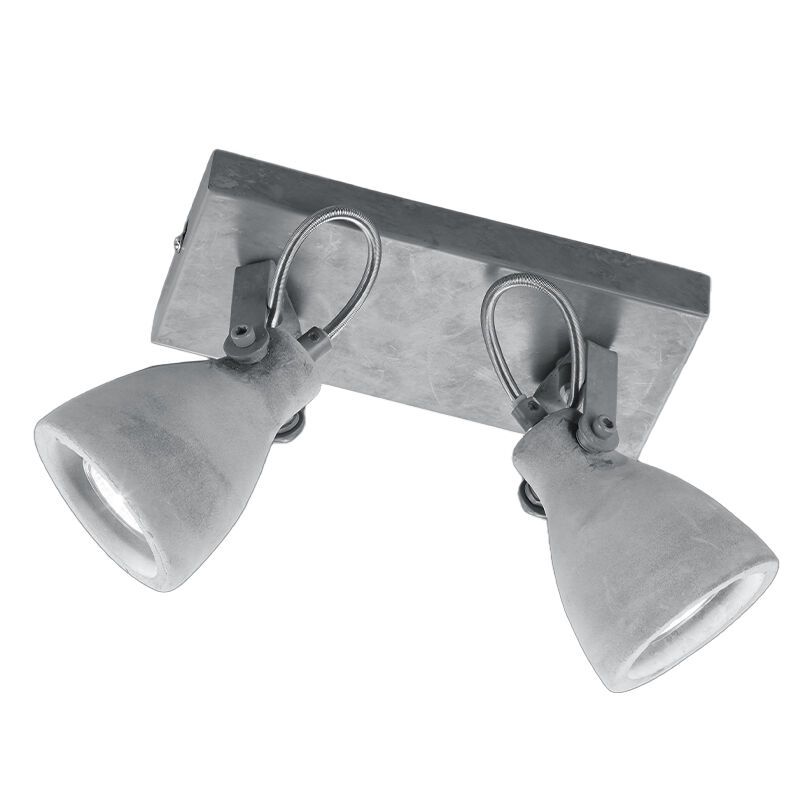 Concrete ceiling spotlight grey, Lamija