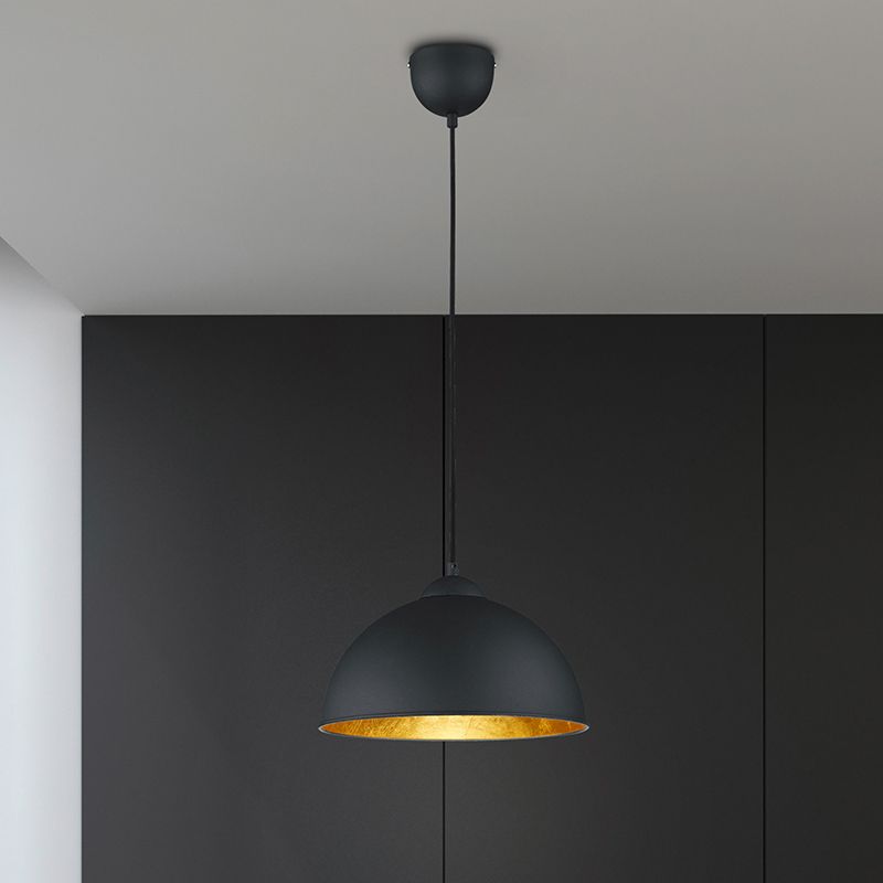 Black pendant light metal, Lyndee