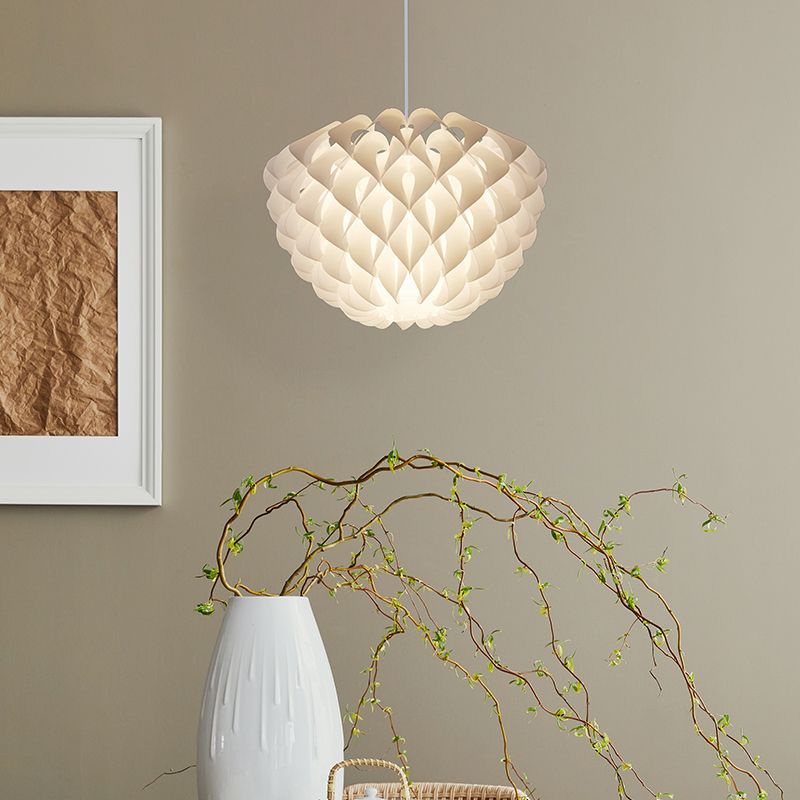 White pendant light modern, Alebo