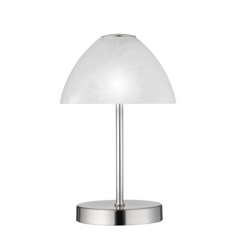 Nickel table lamp modern, Aaron, 2,5W, 3000K LED, with switch