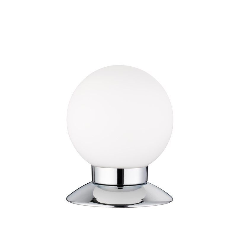 Chrome table lamp modern, Nolan, 3W, 3000K LED, with switch