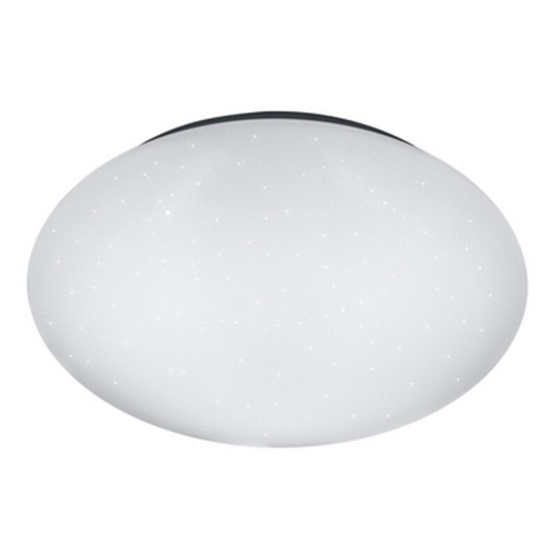 White flush ceiling light plastic, Vanysia, 12W, 4000K LED, IP44 White flush ceiling light plastic, Vanysia, 12W, 4000K LED, IP44