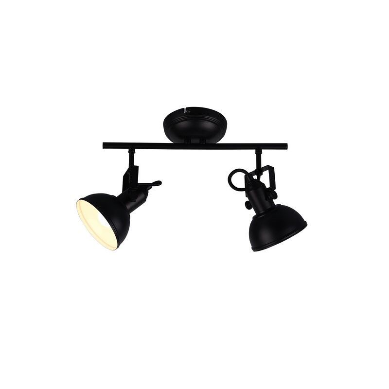 Black ceiling spotlight industrial, Kibek