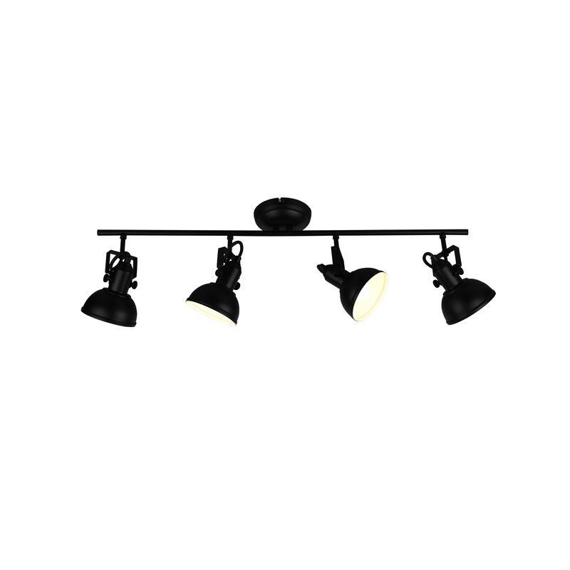 Black ceiling spotlight industrial, Kibek