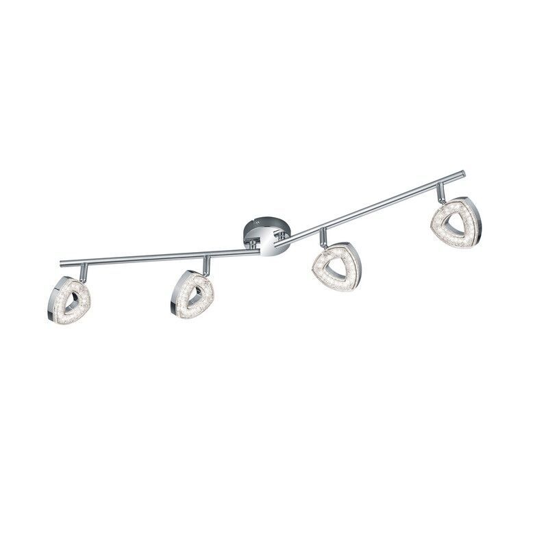 Chrome wall light modern, Vayannah, 4,5W, 3000K LED Chrome wall light modern, Vayannah, 4,5W, 3000K LED