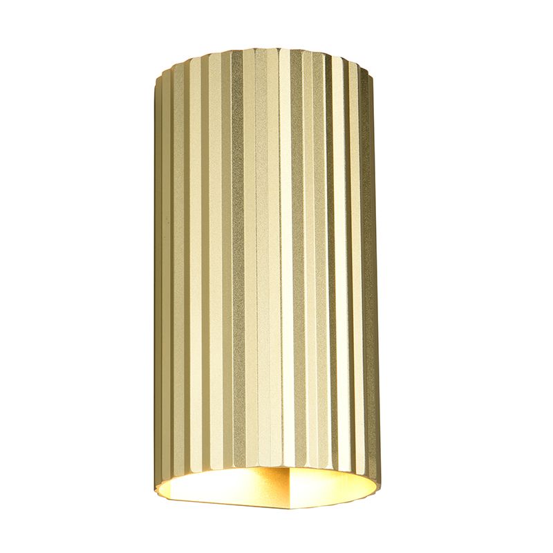 Golden up down wall light modern, Sieb
