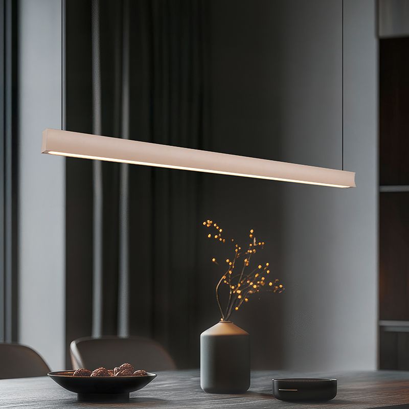 Beige pendant light modern, Wishal, 29W, white switch LED, 3-step dimmable Beige pendant light modern, Wishal, 29W, white switch LED, 3-step dimmable