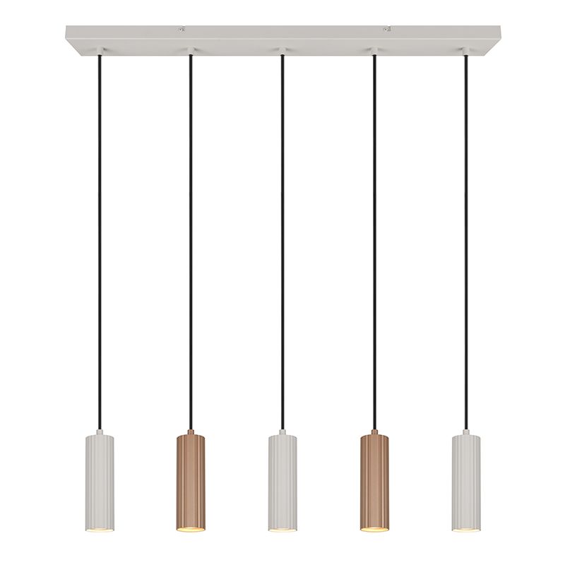 Grey pendant light modern, Sieb