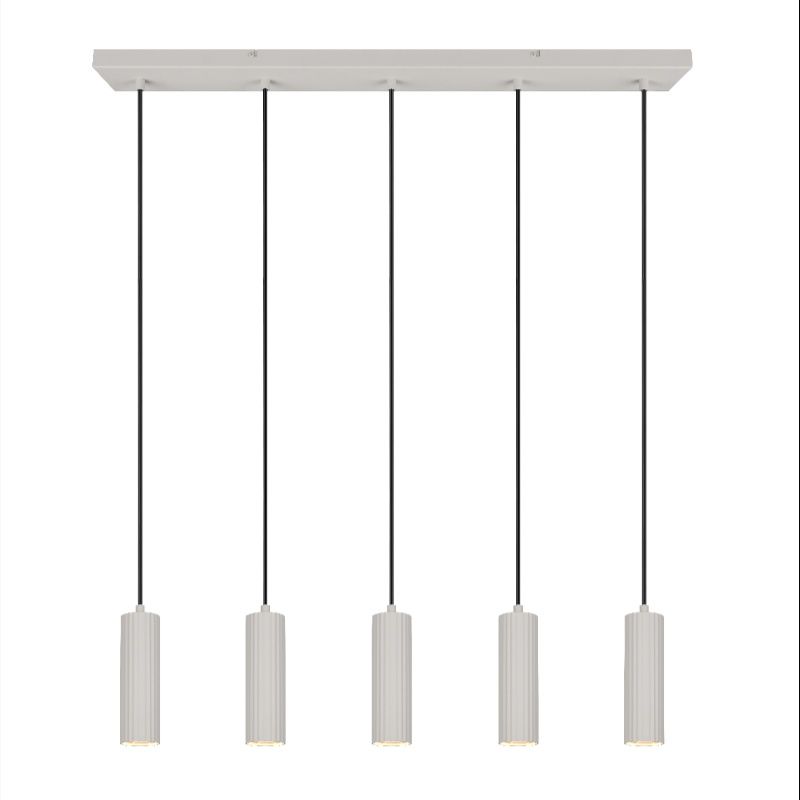 Grey pendant light modern, Sieb