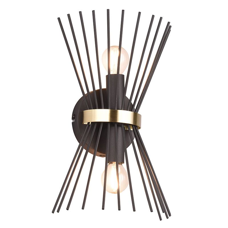 Black wall light industrial, Fransiscus Black wall light industrial, Fransiscus