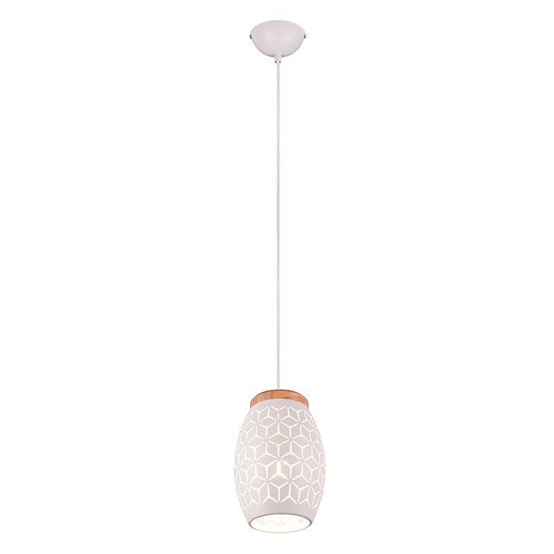White pendant light modern, Delana