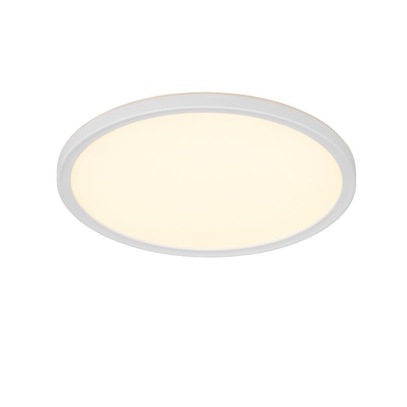 White flush ceiling light modern, Jeltje, 18W, warm to cold white adjustable LED, with remote control White flush ceiling light modern, Jeltje, 18W, warm to cold white adjustable LED, with remote control