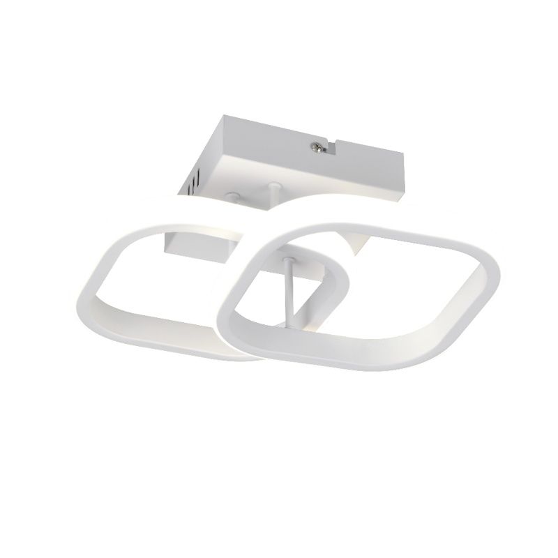 White ceiling light design, Yasser, 7W, 4000K LED