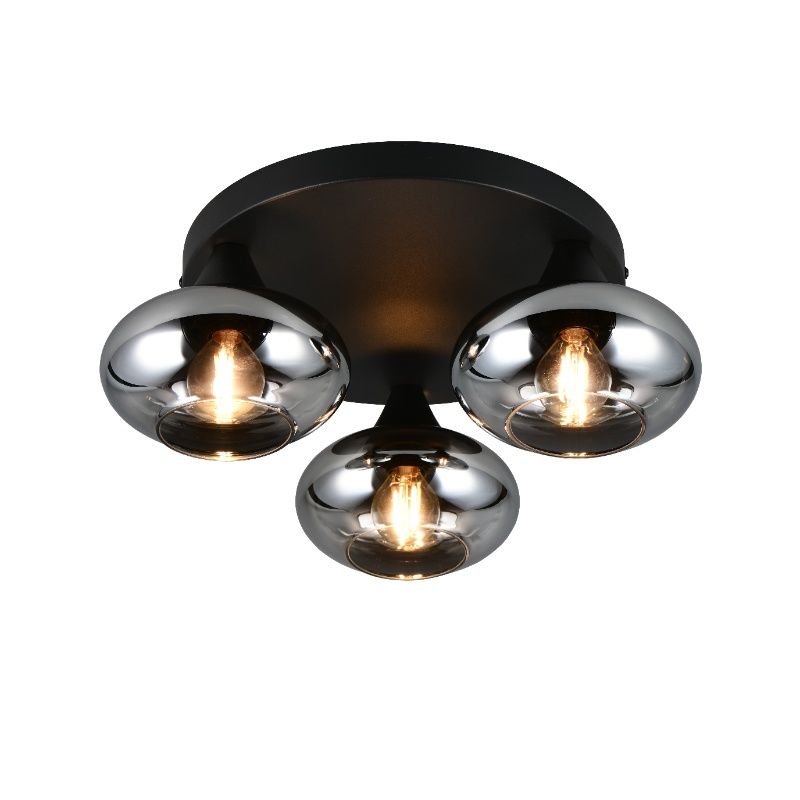 Black ceiling light design, Veere