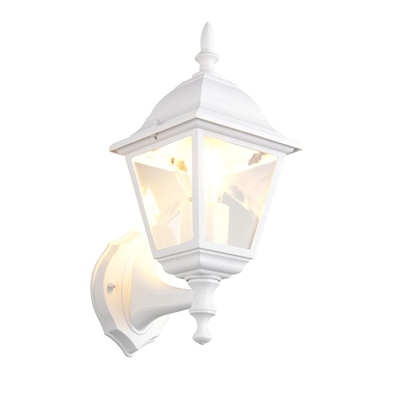 White outdoor light classic, Lavina, IP44 White outdoor light classic, Lavina, IP44