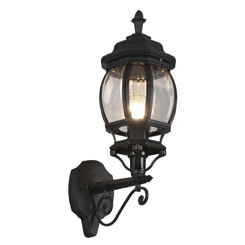 Black outdoor light classic, Evander, IP23