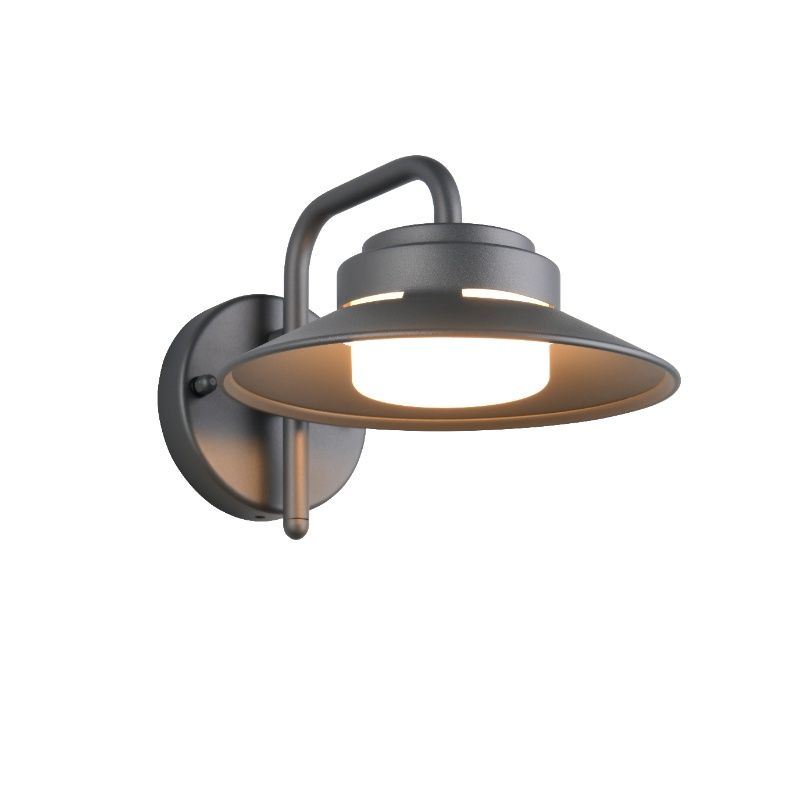 Anthracite outdoor light modern, Perihan, IP44