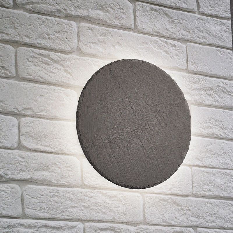 Black wall light modern, Faisal, 9W, 3000K LED