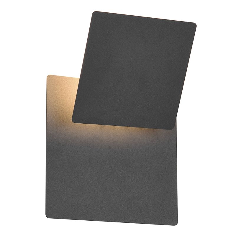 Black wall light modern, Turan