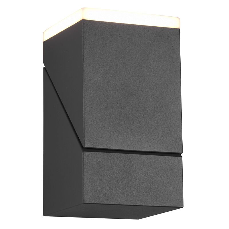 Anthracite outdoor light modern, Liron, 7W, 3000K LED, IP54 Anthracite outdoor light modern, Liron, 7W, 3000K LED, IP54