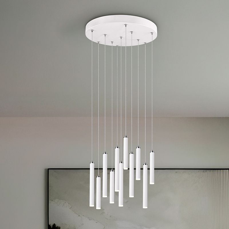 White pendant light modern, Jessamy, 2,5W, 3000K LED