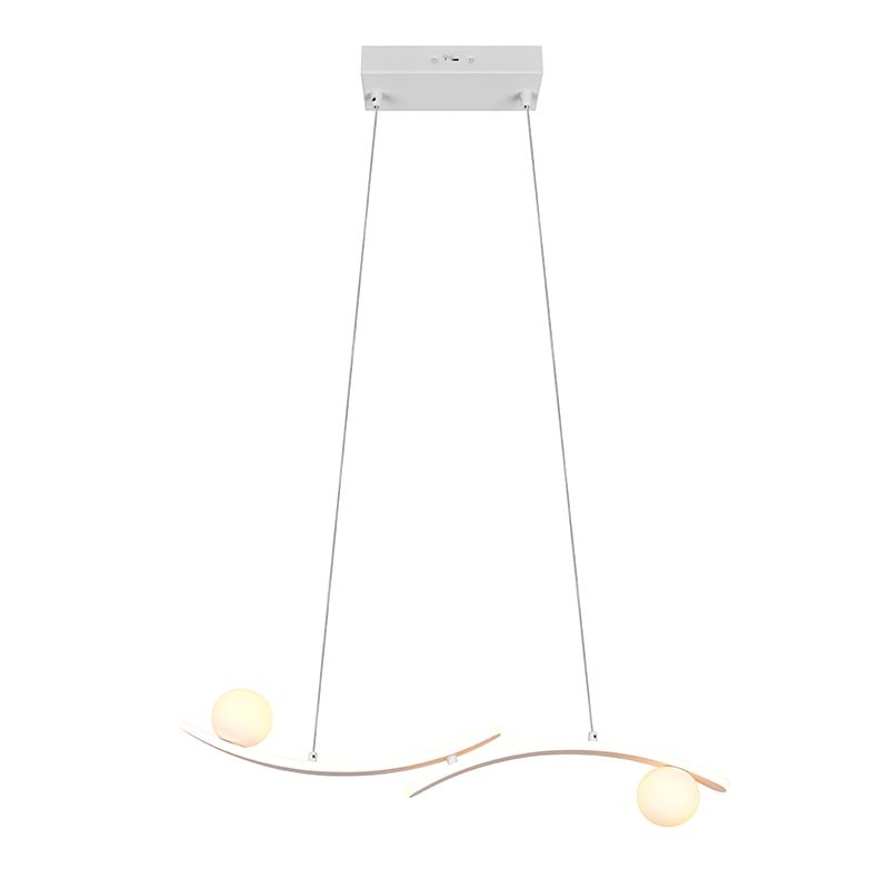 White pendant light modern, Leonoor