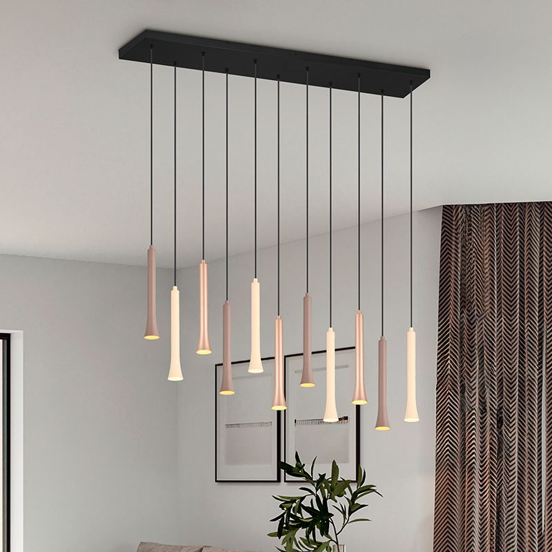 Black pendant light modern, Albartus, 3W, white switch LED, 3-step dimmable Black pendant light modern, Albartus, 3W, white switch LED, 3-step dimmable