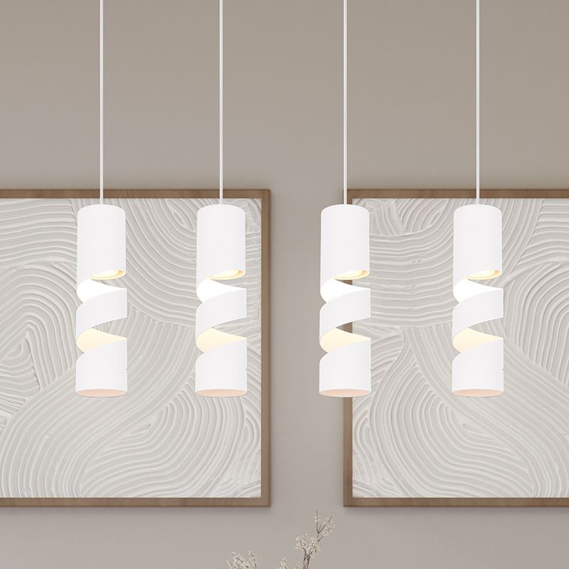White pendant light design, Marouan