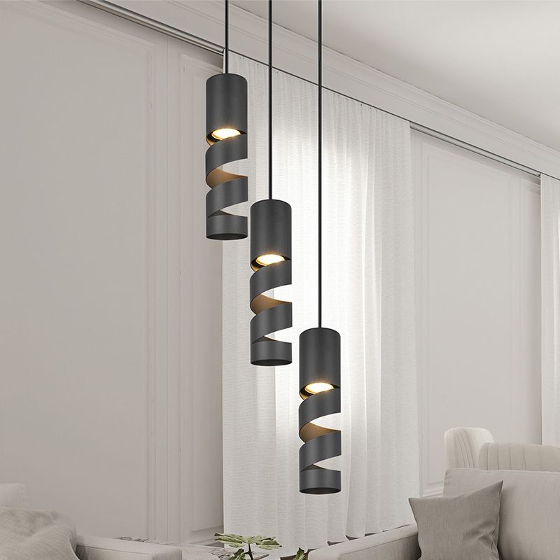 Black pendant light design, Marouan Black pendant light design, Marouan