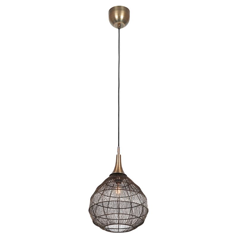 Bronze pendant light rustic, Rins