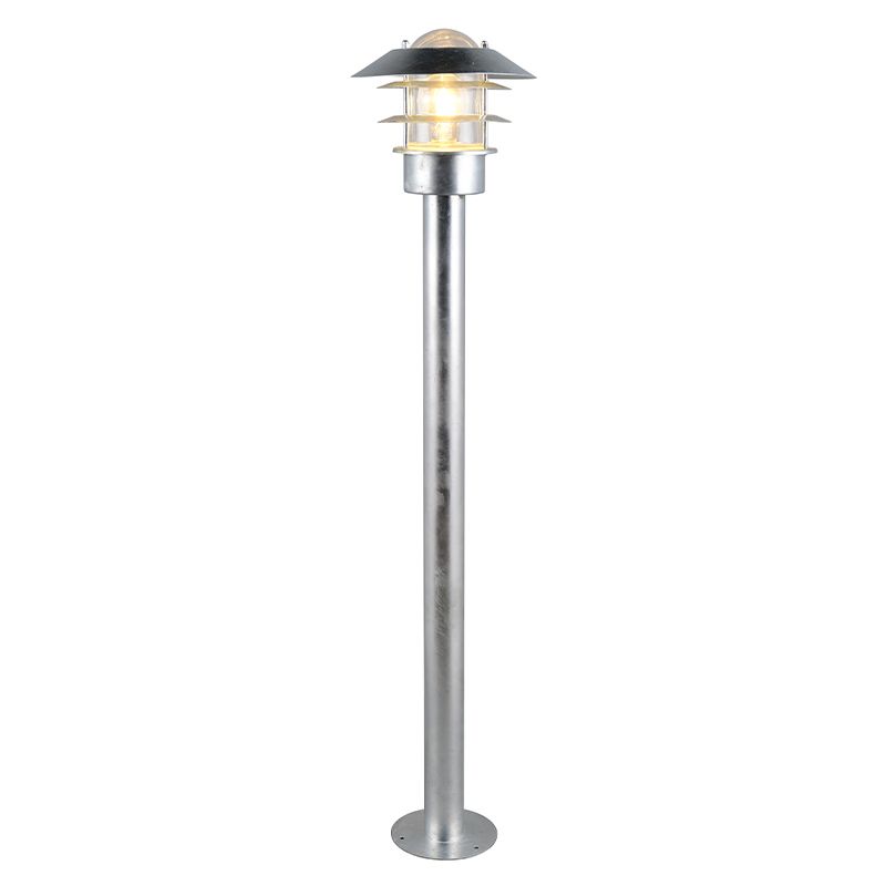 Zinc outdoor light modern, Peternella, IP44