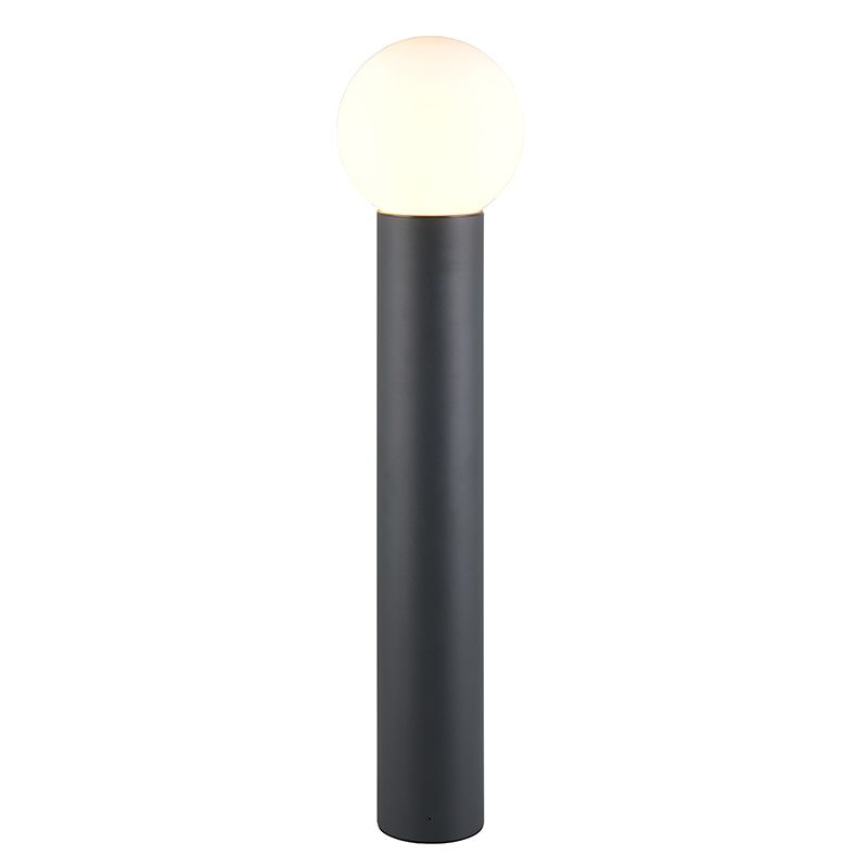 Anthracite outdoor floor lamp with motion sensor modern, Ouarda, IP44 Anthracite outdoor floor lamp with motion sensor modern, Ouarda, IP44