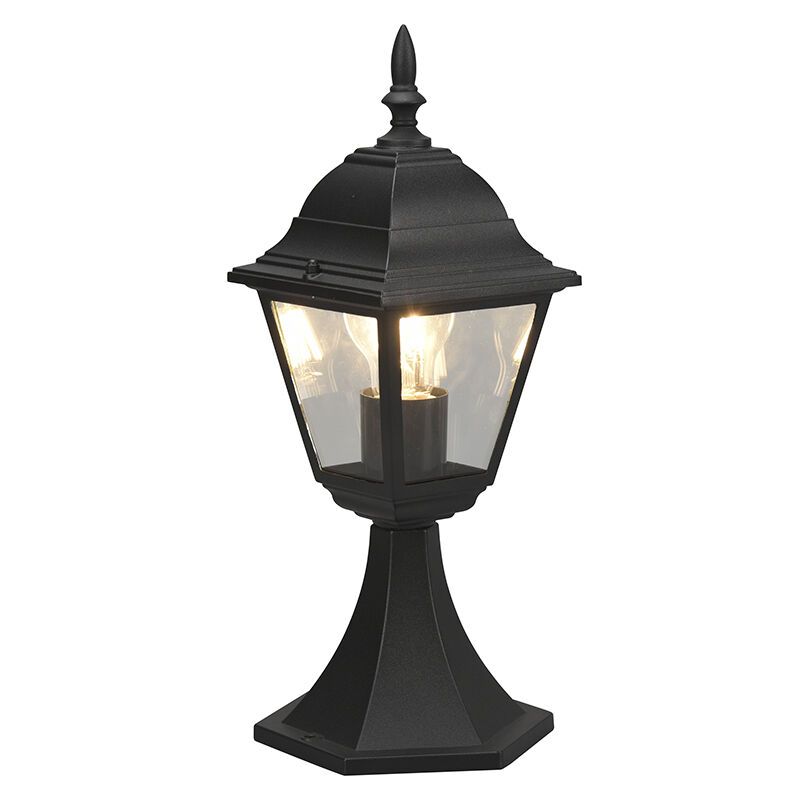 Black outdoor light classic, Lavina, IP44 Black outdoor light classic, Lavina, IP44