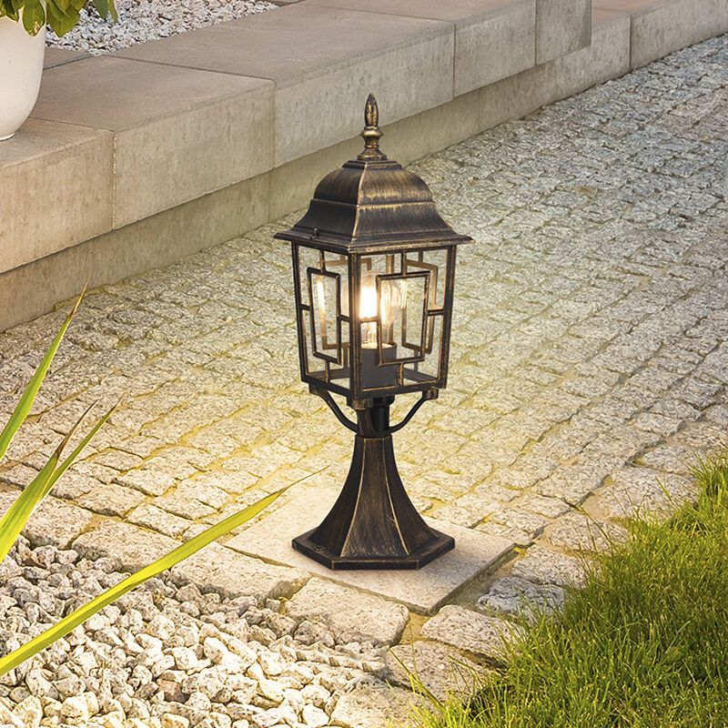 Rust Coloured outdoor light classic, Viyan, IP23