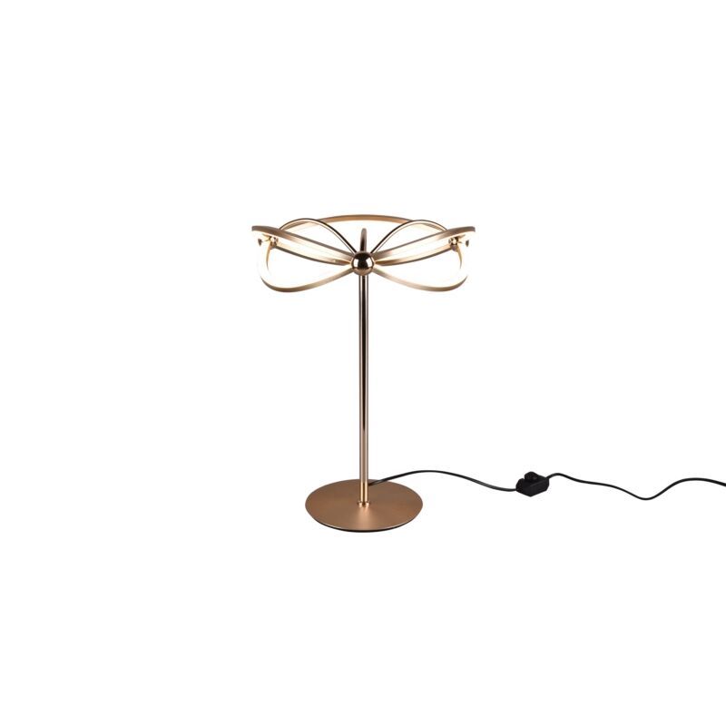 Brass table lamp modern, Remy, 20W, 3000K LED, with switch Brass table lamp modern, Remy, 20W, 3000K LED, with switch