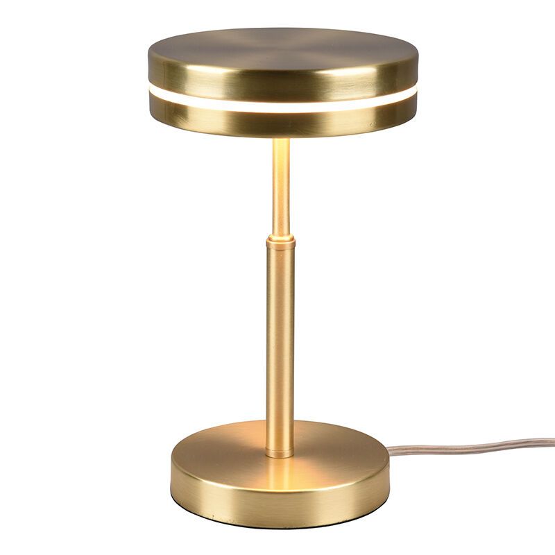 Brass table lamp modern, Marjon, 6W, 3000K LED, with switch