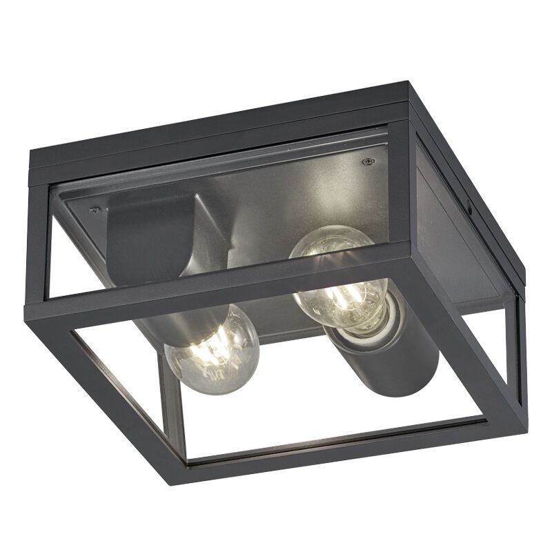 Anthracite outdoor light industrial, Sanna, IP44 Anthracite outdoor light industrial, Sanna, IP44