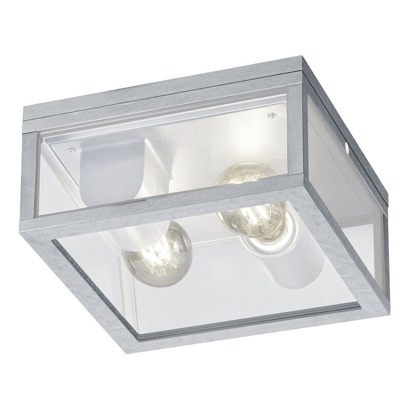 Grey outdoor light industrial, Sanna, IP44