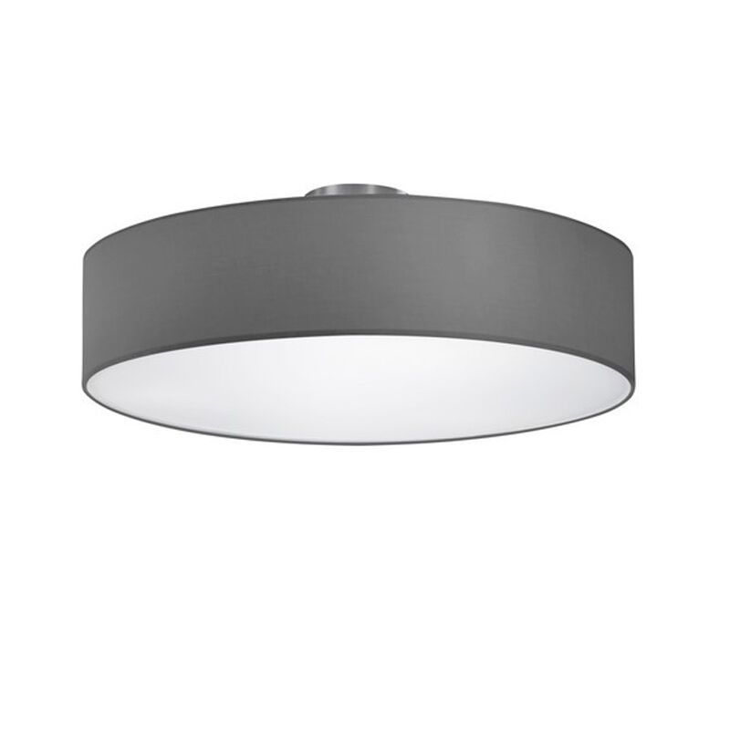 Nickel flush ceiling light modern, Ledbury
