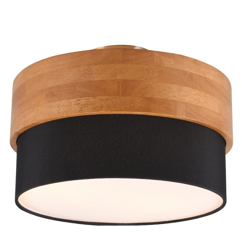 Black flush ceiling light modern, Sylvia Black flush ceiling light modern, Sylvia