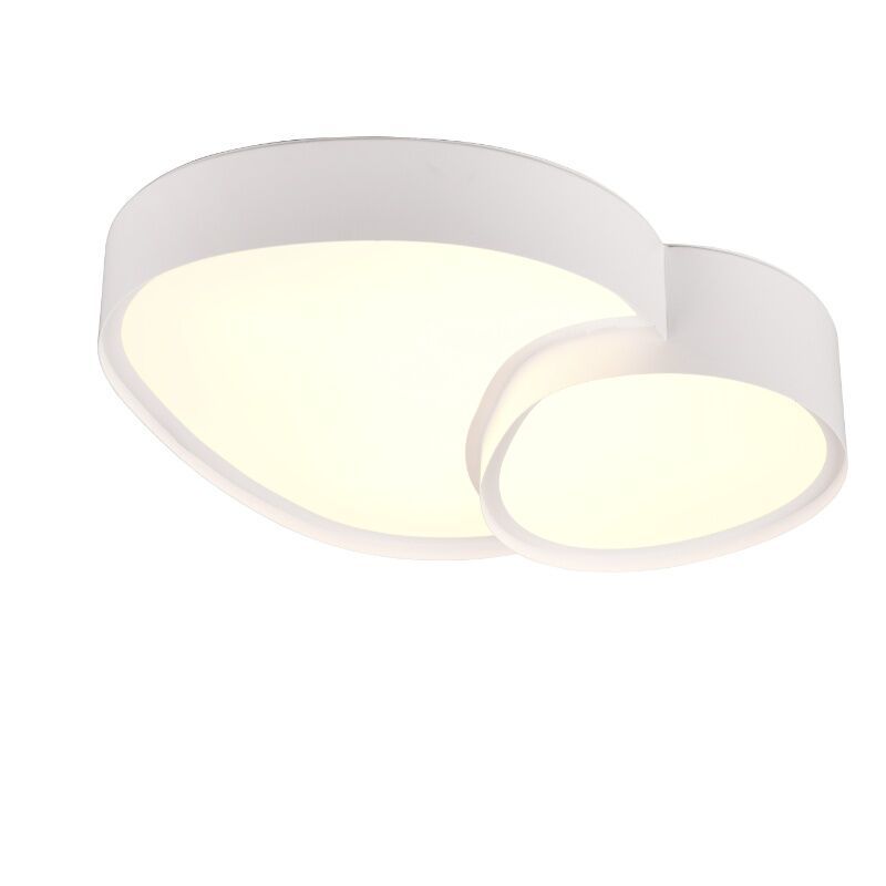 White ceiling light metal, Merwin, 21W, warm to cold white adjustable LED, with remote control White ceiling light metal, Merwin, 21W, warm to cold white adjustable LED, with remote control
